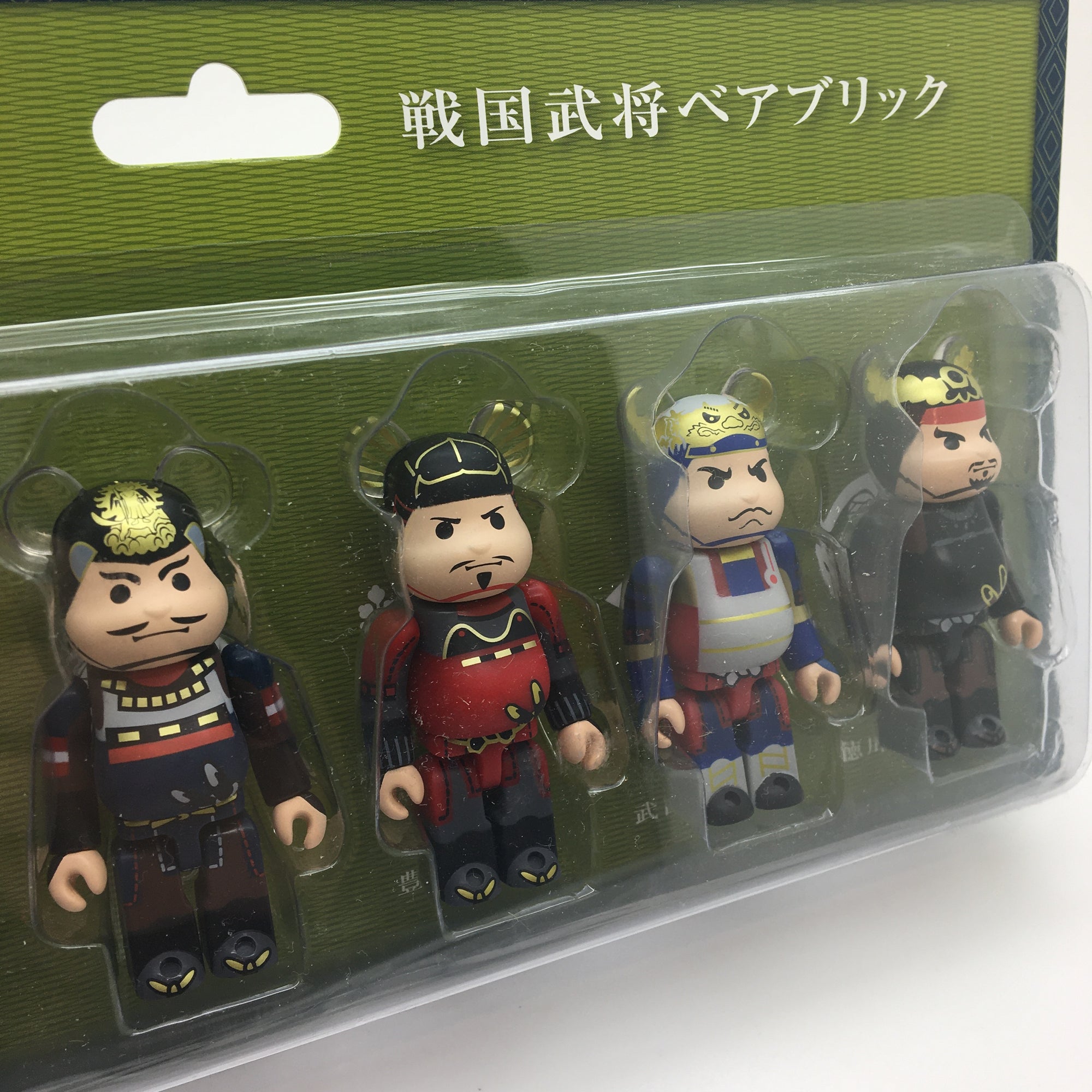 Sengoku Warlords 6-Piece 100% Bearbrick Set