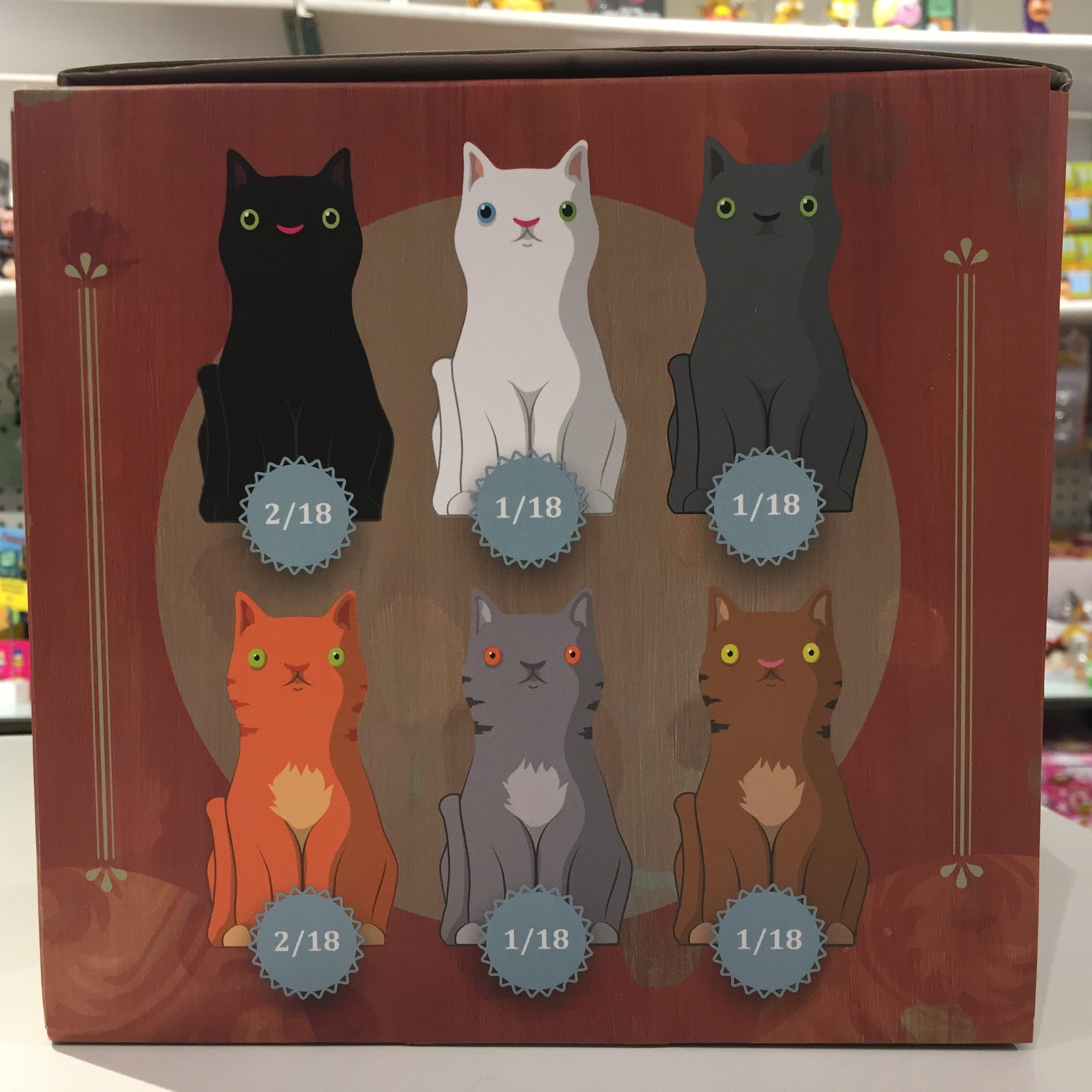 Stink Box Cats Blind Box Series by Jason Limon