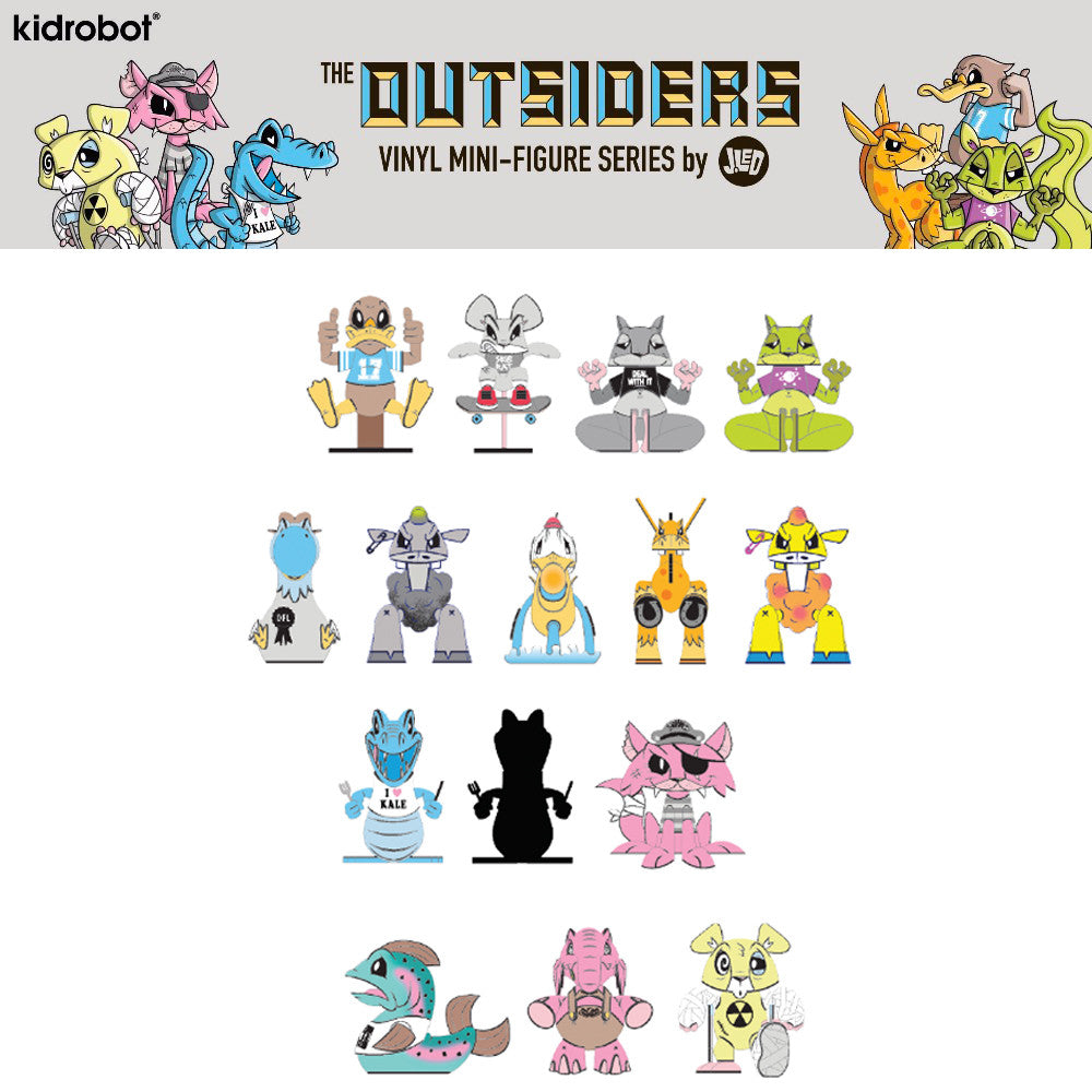 The Outsiders Blind Box Series by Joe Ledbetter - Pre-order - Mindzai  - 1