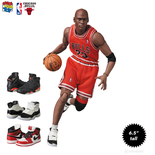 Michael Jordan Chicago Bulls Mafex 6.5-Inch Toy Figure by