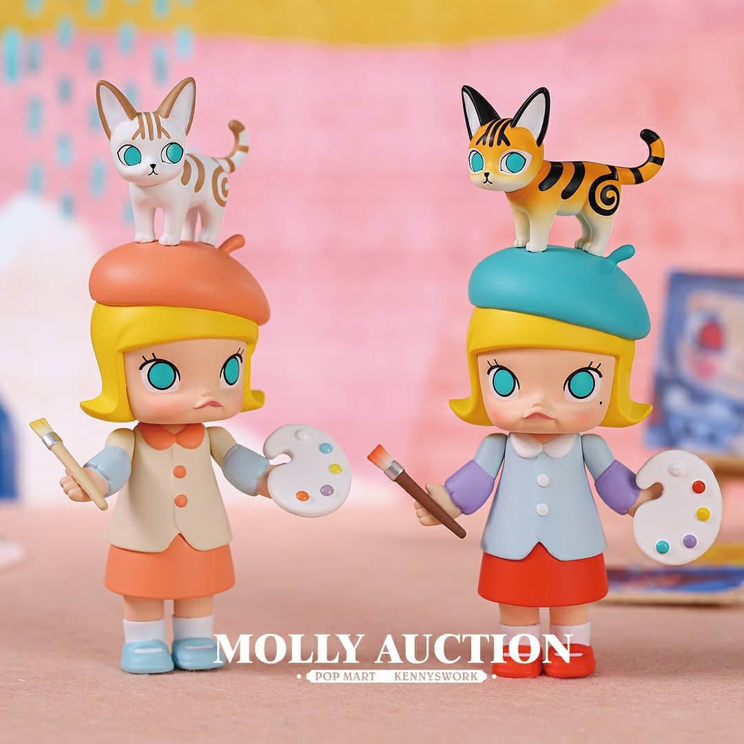 Molly Auction Blind Box Series by Kennyswork x POP MART