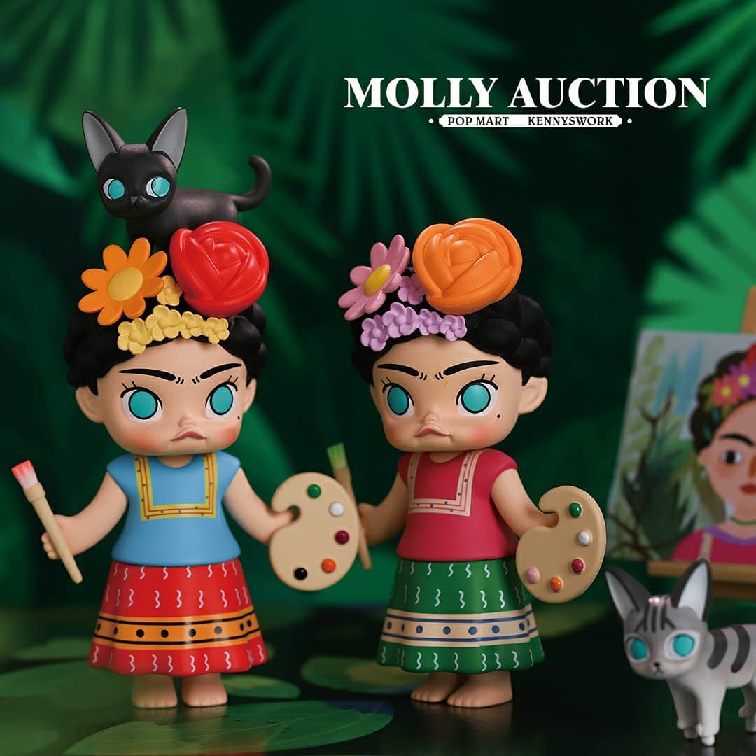 Molly Auction Blind Box Series by Kennyswork x POP MART