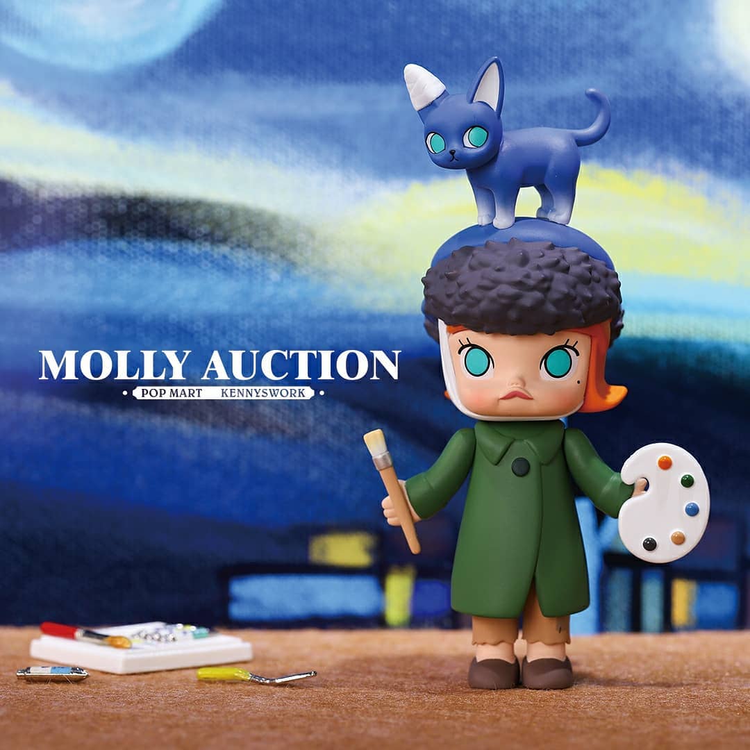 Molly Auction Blind Box Series by Kennyswork x POP MART