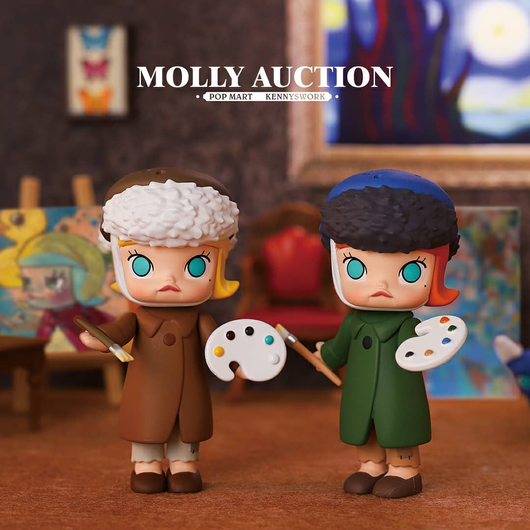 Molly Auction Blind Box Series by Kennyswork x POP MART