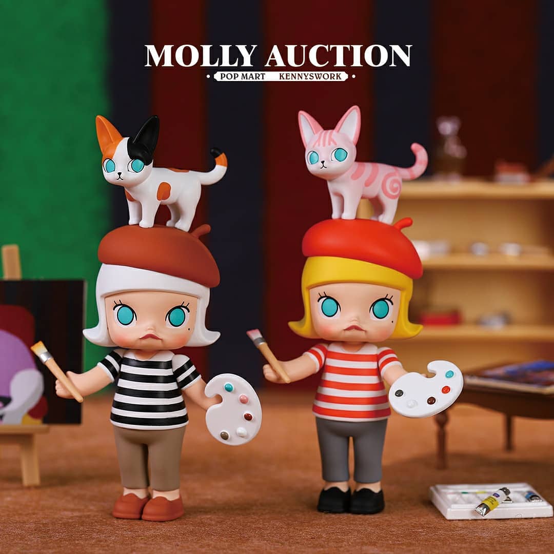 Molly Auction Blind Box Series by Kennyswork x POP MART