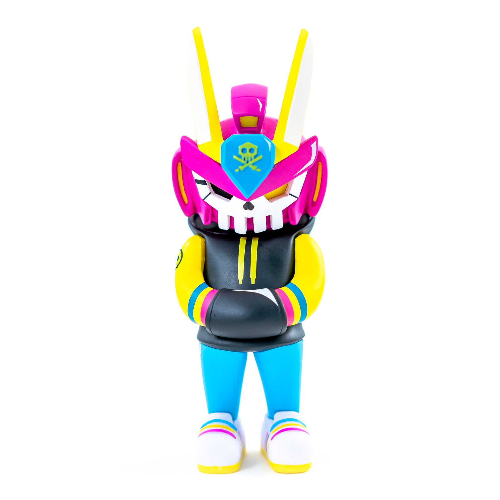 Pirateq-47 Neo-Tokyo Pink TEQ 63 Toy Figure by Quiccs x SergAndDestroy