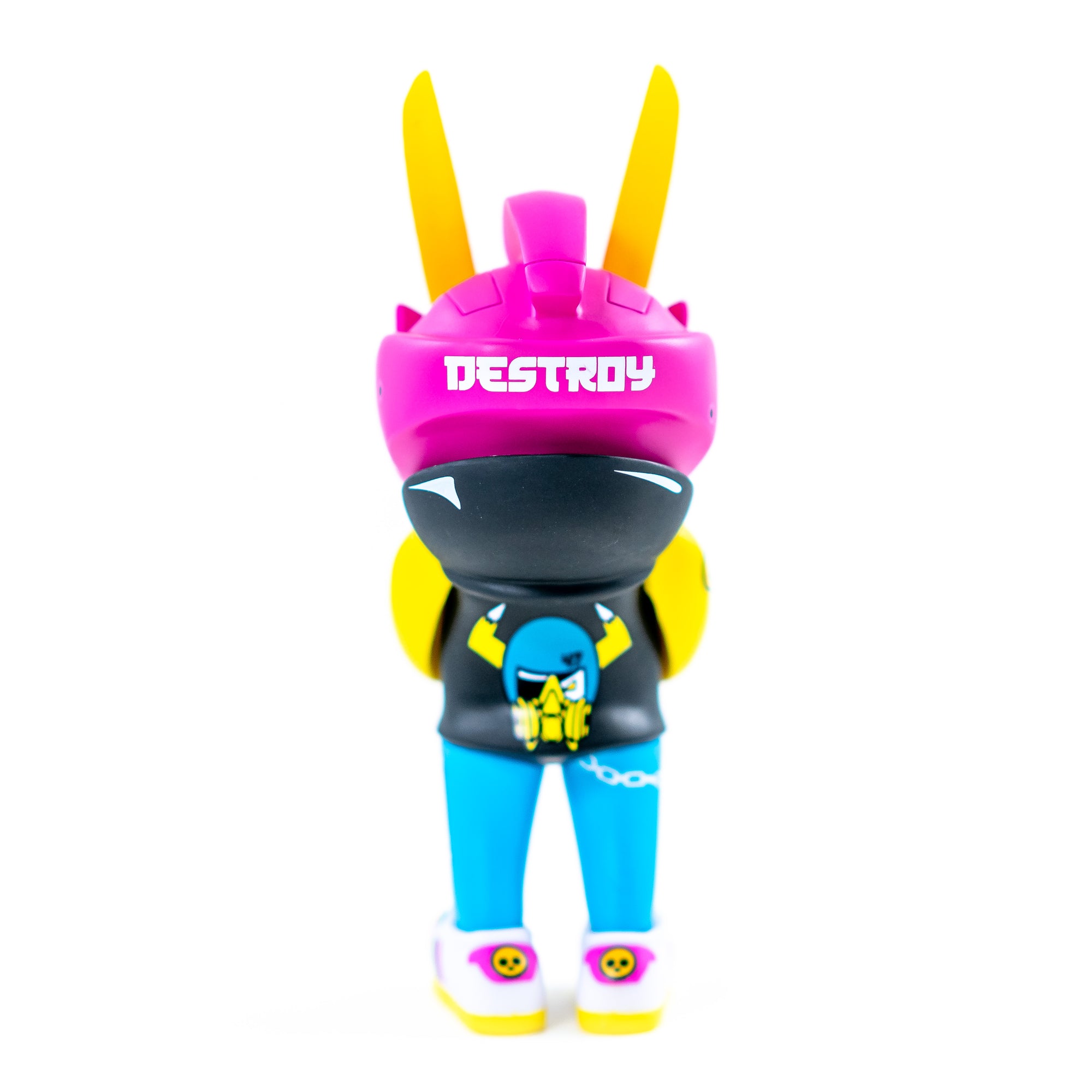 Pirateq-47 Neo-Tokyo Pink TEQ 63 Toy Figure by Quiccs x SergAndDestroy