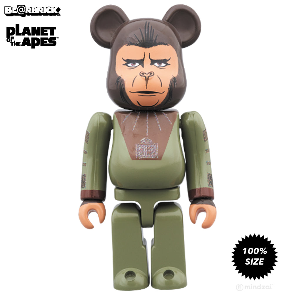 Planet Of The Apes Cornelius and Zira 100% Bearbrick 2-Pack