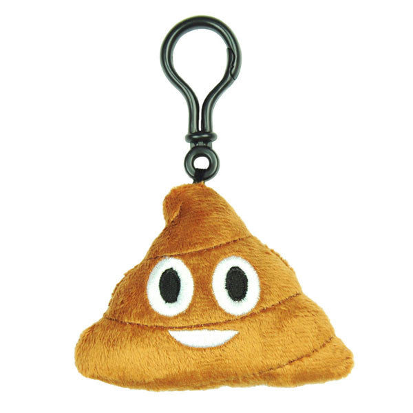 Poop Emoji Plush Toy Clip - Mindzai  - 1