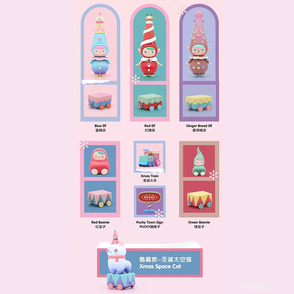 Pucky Christmas Edition Box Set by Pucky x POP MART