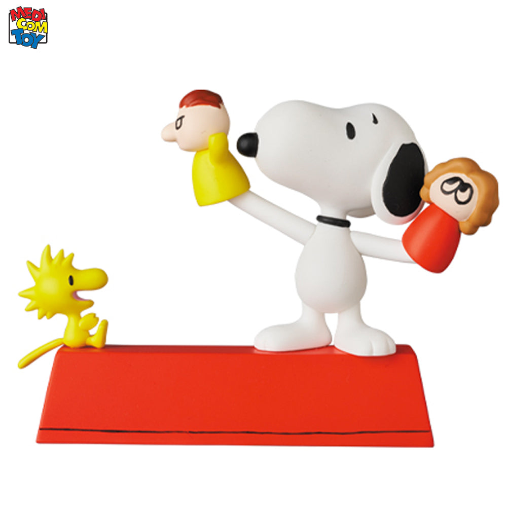 Puppets Snoopy & Woodstock UDF Peanuts Series 11 Figure by Medicom Toy