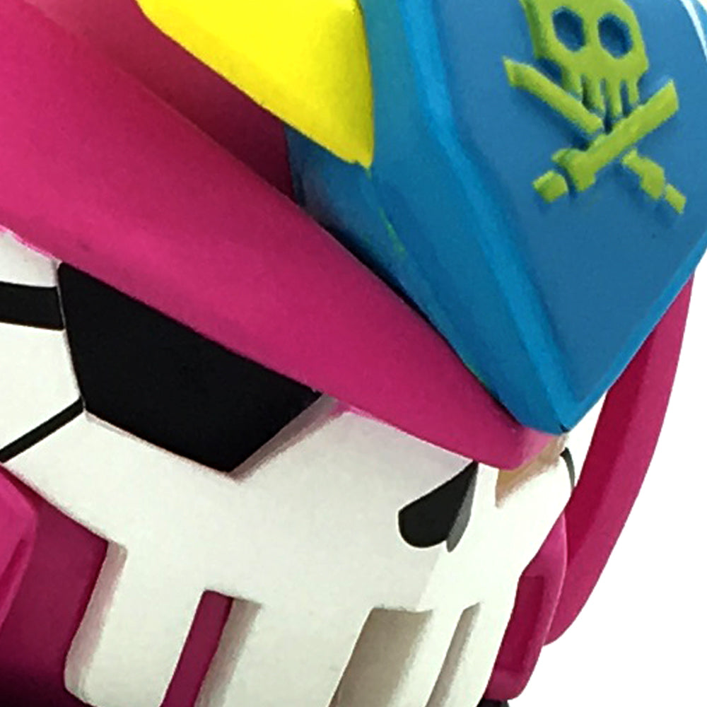 Pirateq-47 Neo-Tokyo Pink TEQ 63 Toy Figure by Quiccs x SergAndDestroy