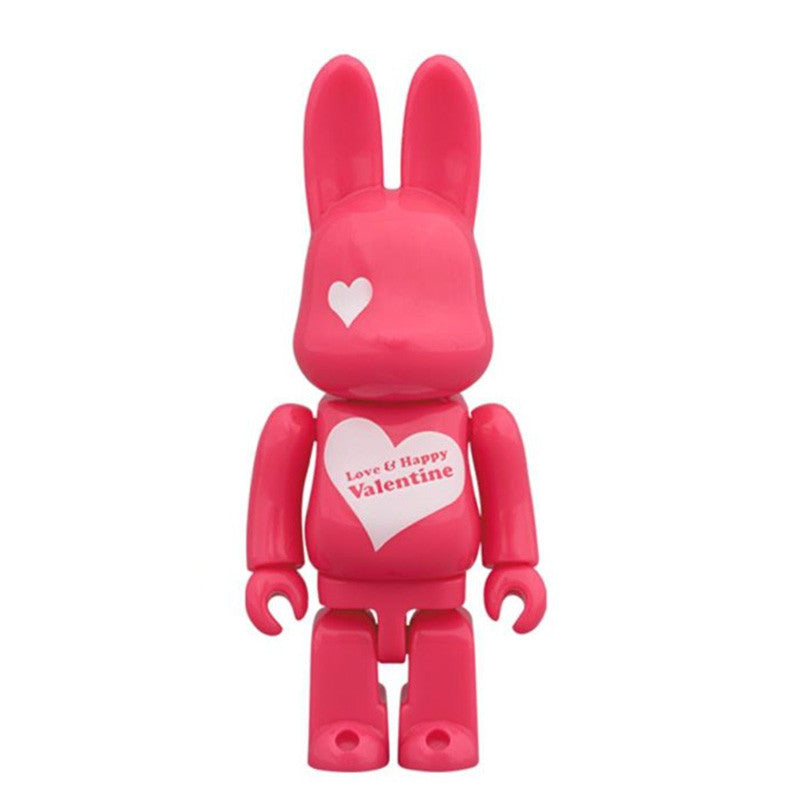 Valentine 100% Bearbrick Rabbrick 2016 Edition - Mindzai  - 1