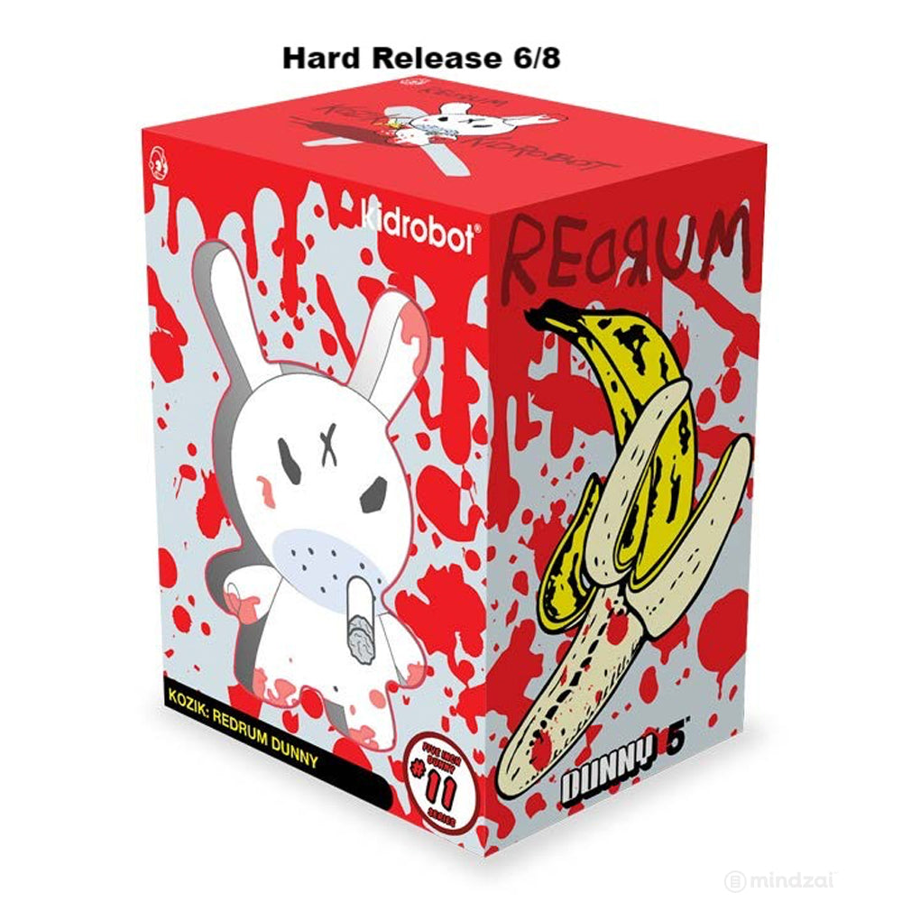 Redrum 5-Inch Dunny by Frank Kozik x Kidrobot