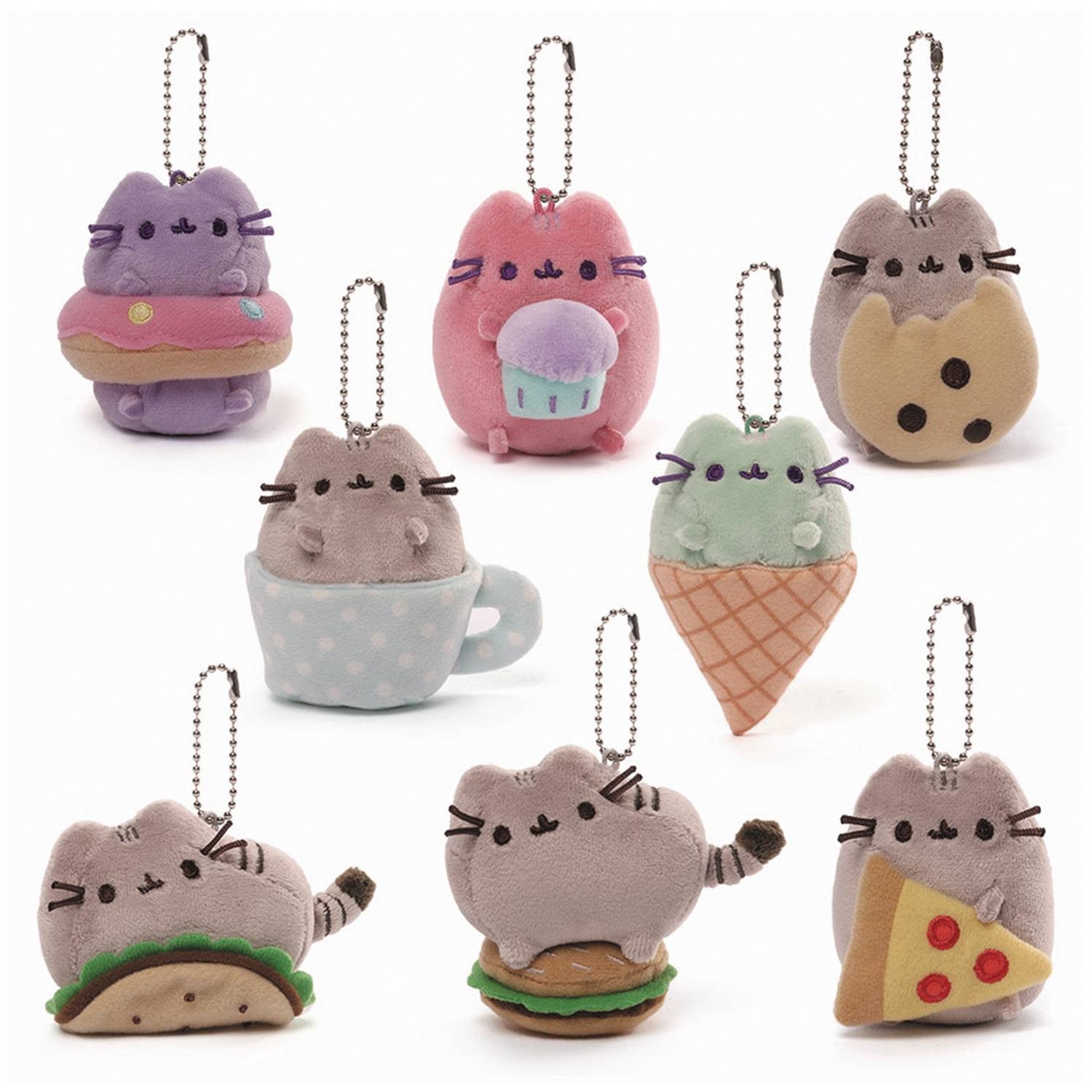 Pusheen Series 1: Snack Time Mini Plush Keychain Blind Box - Mindzai  - 1