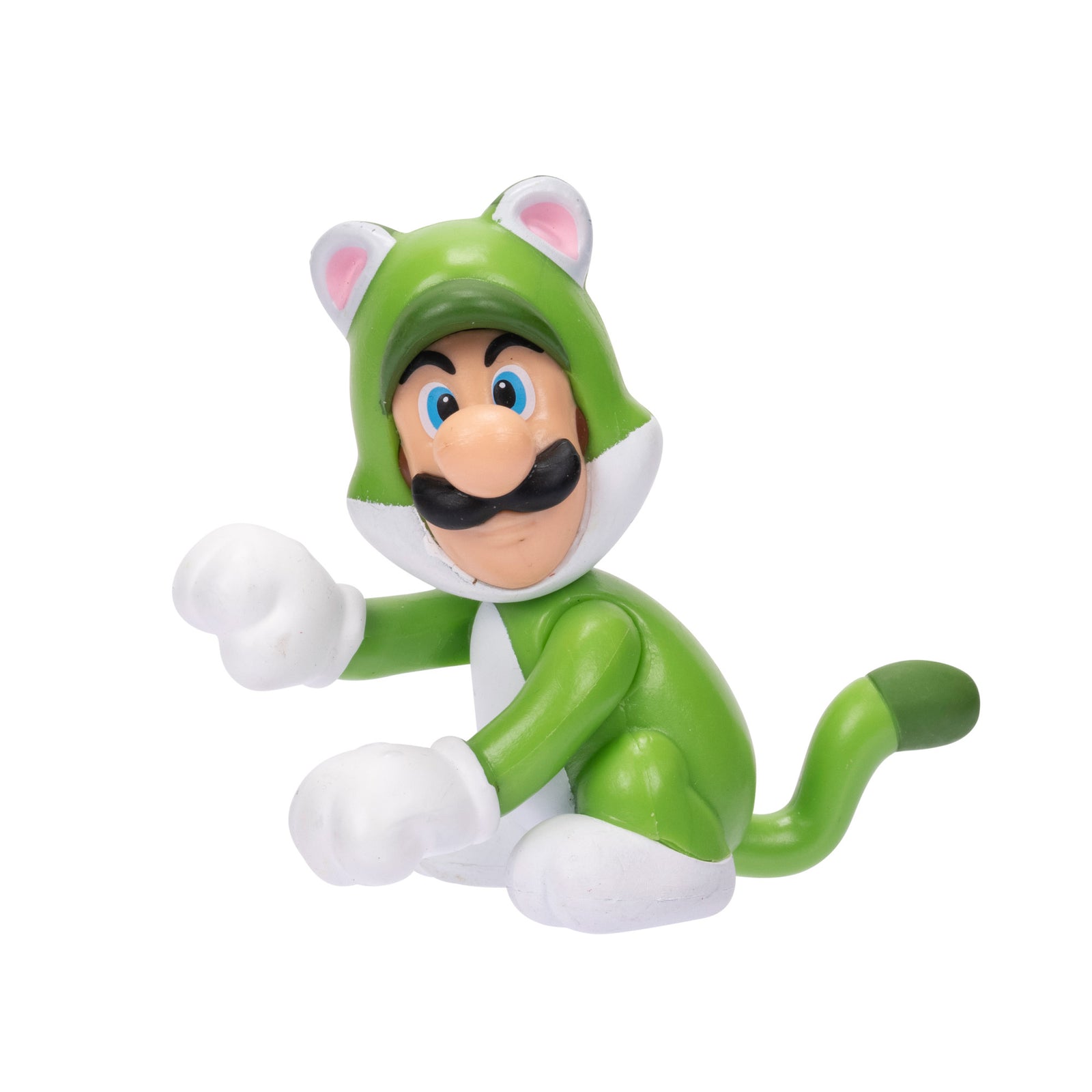 World of Nintendo: Cat Luigi 2.5" Action Figure by Jakks Pacific