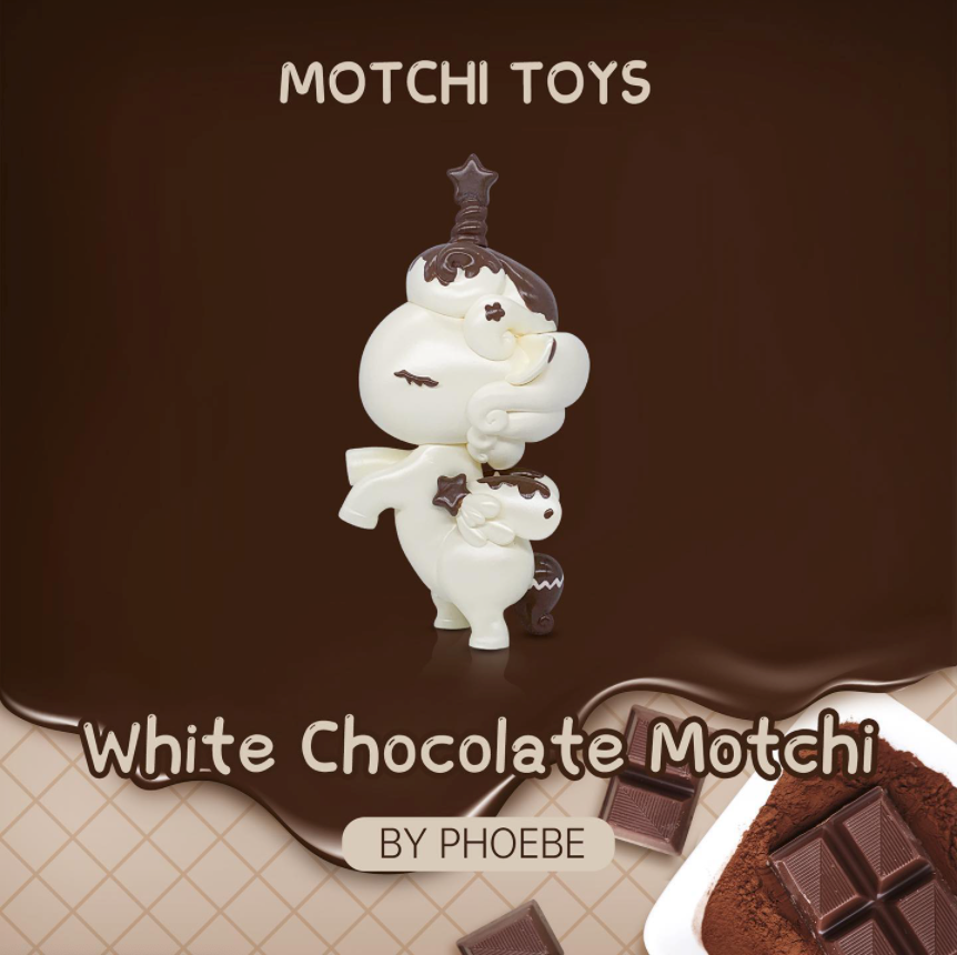 White Chocolate Motchi Unicorn by Motchi Toys