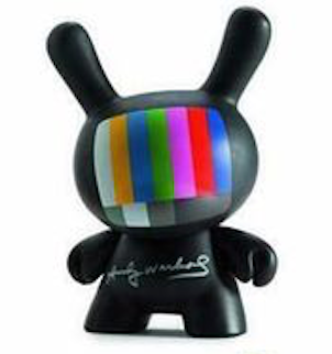 Fifteen Minutes TV Figure - Andy Warhol Dunny by Kidrobot