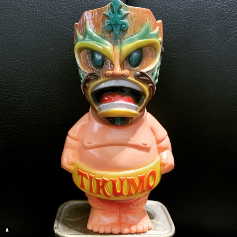 Tikumo Super Tiki Sumo 7th Colorway Sofubi Art Toy