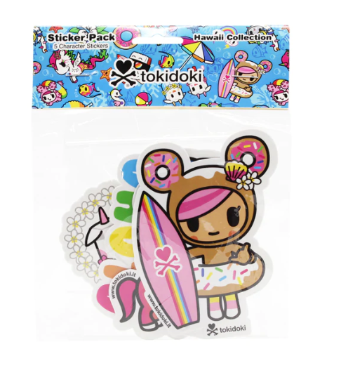 Aloha Collection 5 Sticker Pack by Tokidoki