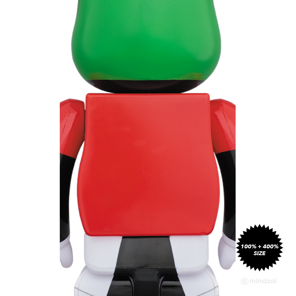 Space Jam Marvin The Martian 100% and 400% Bearbrick Set by