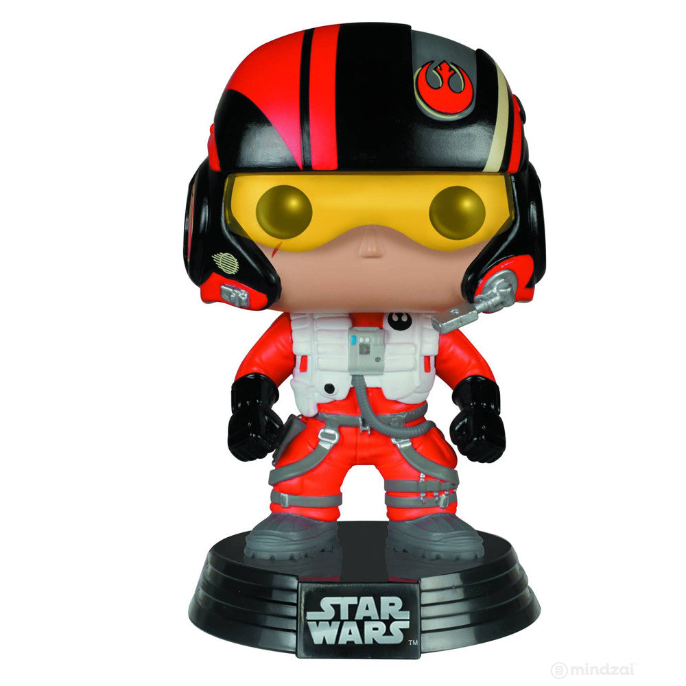 Poe Dameron Pop Star Wars The Force Awakens Vinyl Bobblehead Figure by Funko - Mindzai 