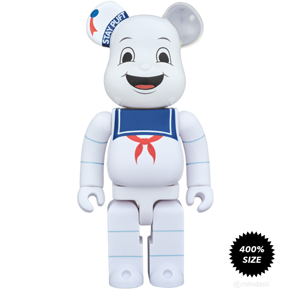 Stay Puft Marshmallow Man Ghostbusters 400% Bearbrick