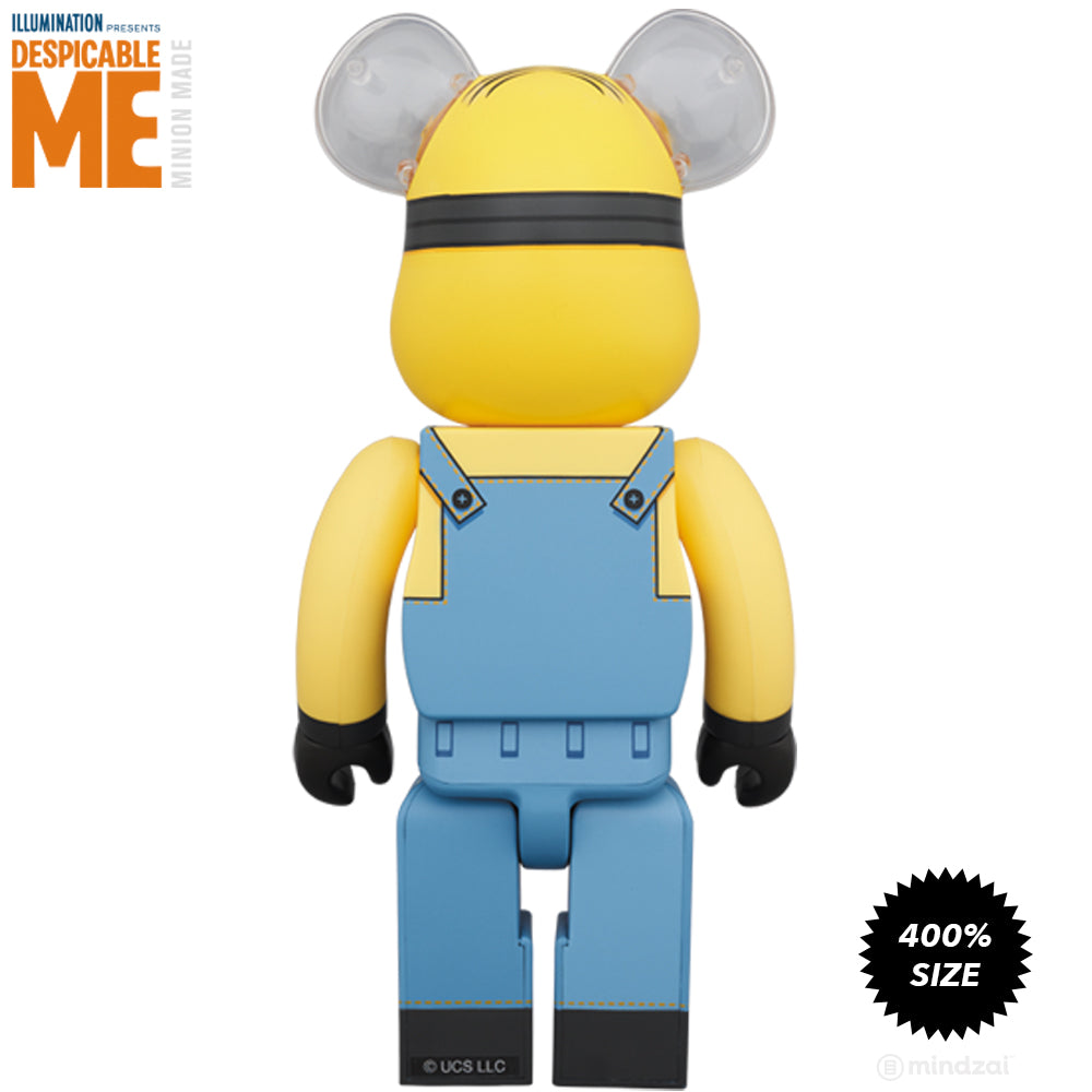 Stuart Minion Despicable Me 3 400% Bearbrick by Medicom Toy