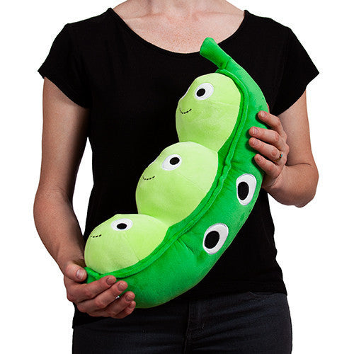 Yummy World Pea Pod 16" Plush by Heidi Kenney x Kidrobot - Mindzai  - 4