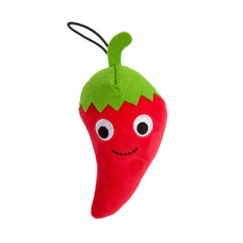 Yummy World 4" Chili Pepper Plush by Heidi Kenny x kidrobot - Mindzai 