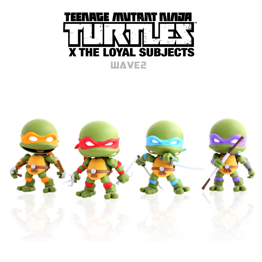 TMNT x The Loyal Subjects Wave 2 Single Blind Box - Mindzai  - 1