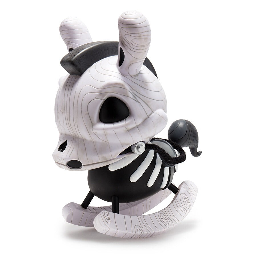 The Death of Innocence 8" Rocking Horse Dunny Greyscale by Igor Ventura x Kidrobot