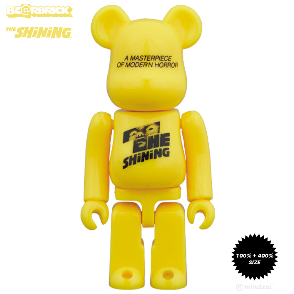 The Shining Movie Poster 100% + 400% Bearbrick by Medicom Toy