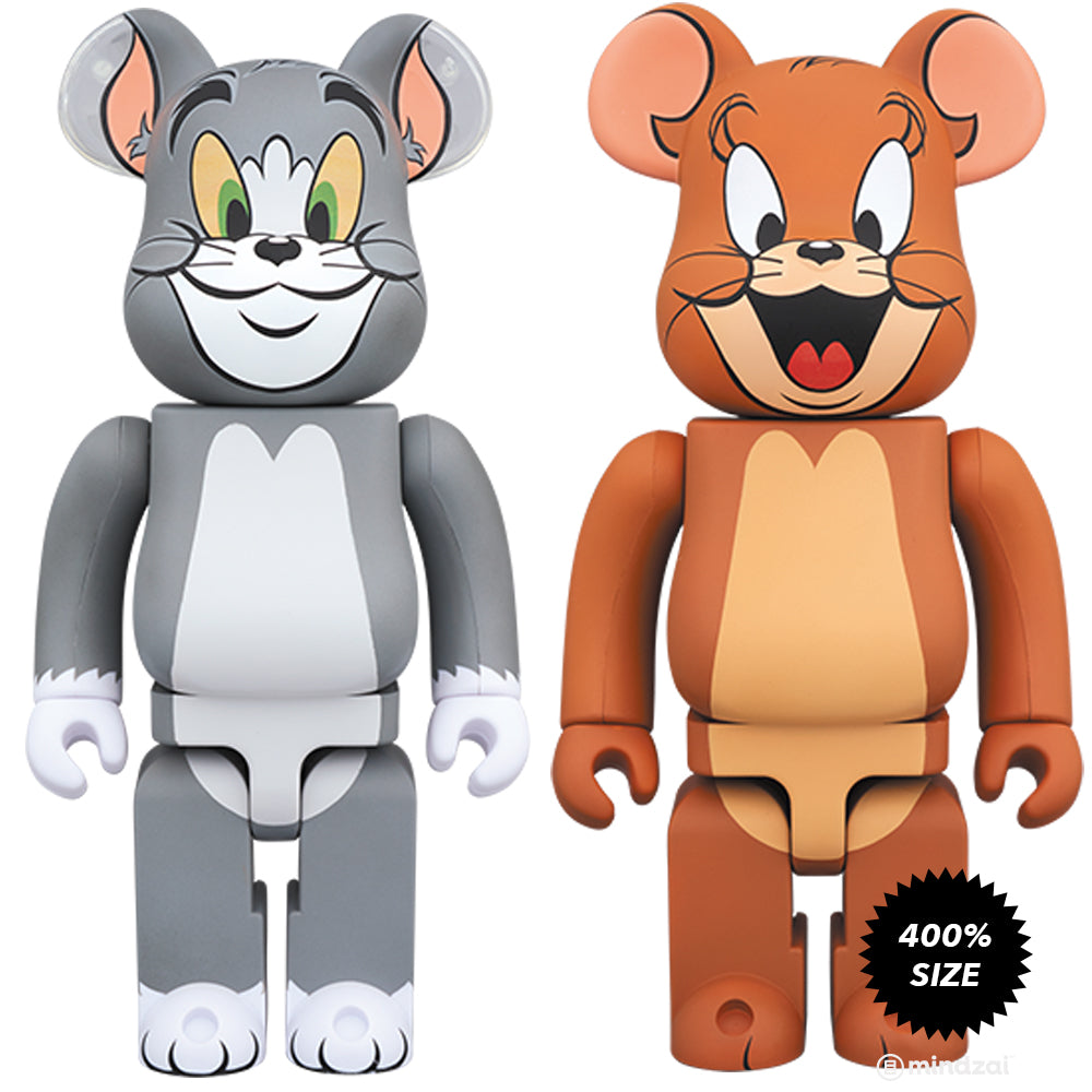 Tom and Jerry 400% Bearbrick by Medicom Toy