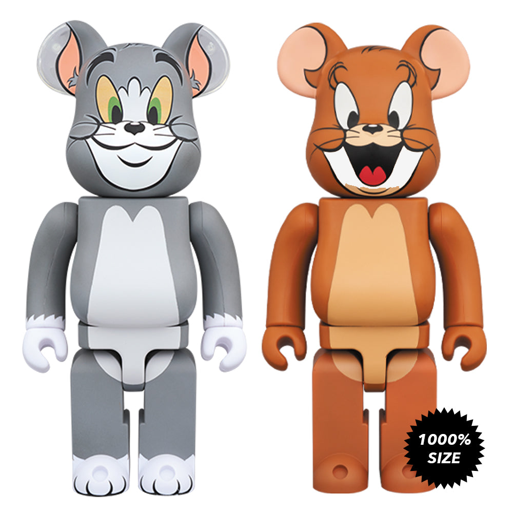 Tom and Jerry 1000% Bearbrick by Medicom Toy