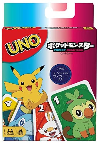 UNO x Pokemon Japan Version Card Game