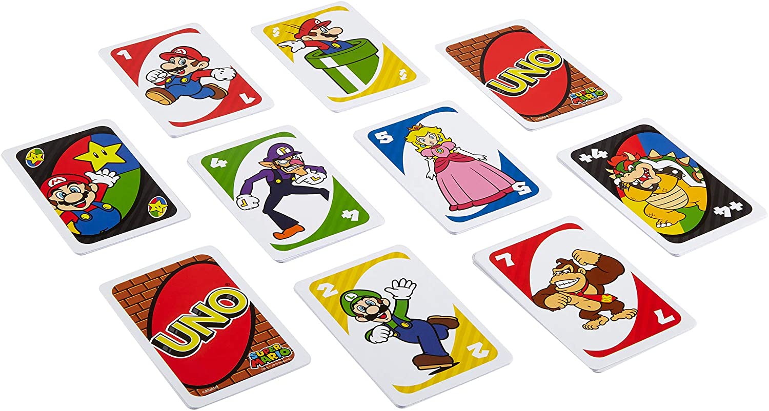 UNO x Super Mario Japan version Card Game