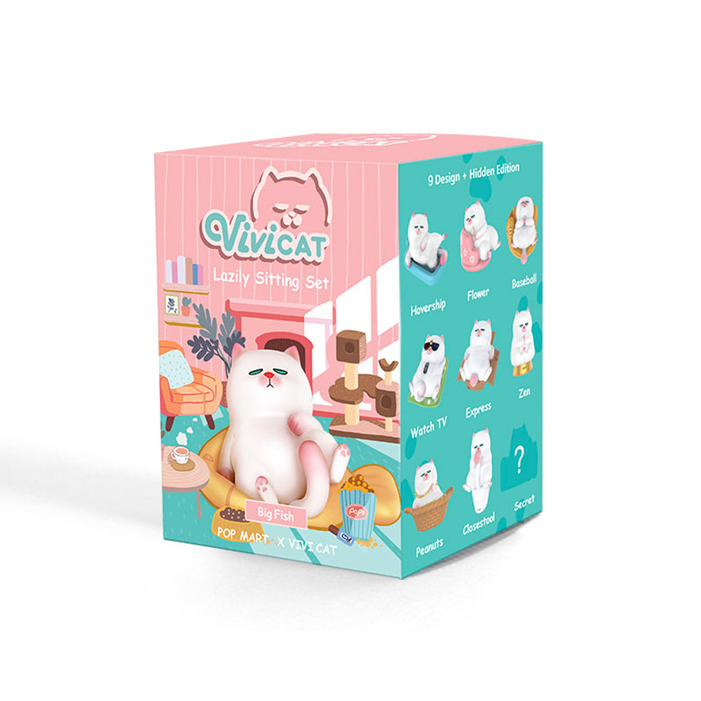 Vivicat Lazily Sitting Set Blind Box Series by Vivicat x POP MART