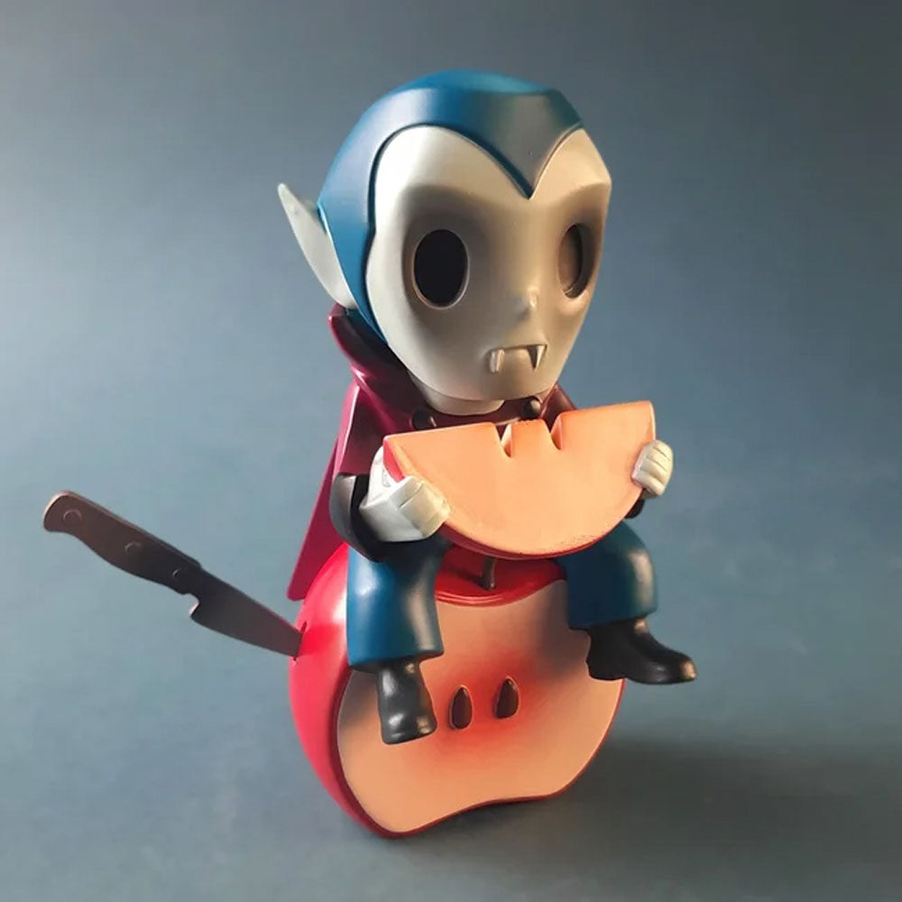 Apple Knife Vegan Vampire Blues Edition Art Toy by Emergency Toys