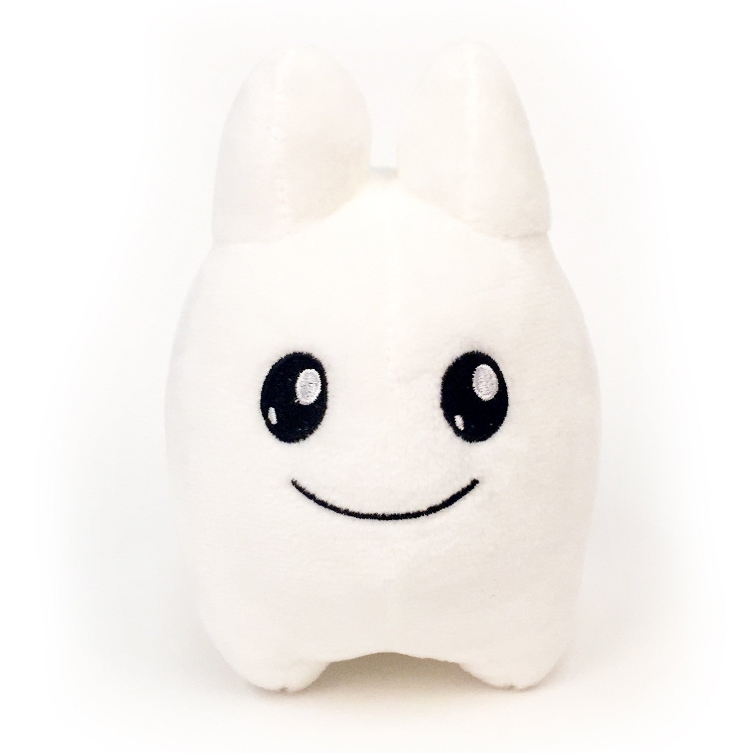 White Litton 4.5” Small Plush Toy by Kidrobot - Mindzai  - 1