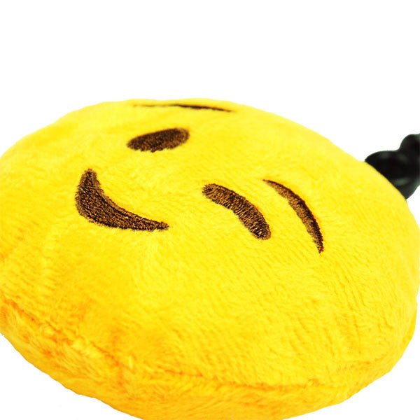 Wink Emoji Plush Toy Clip - Mindzai  - 1