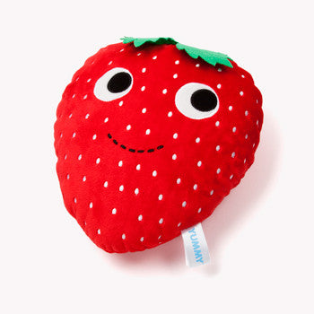 Yummy Sassy 10" Strawberry Plush - Mindzai  - 1