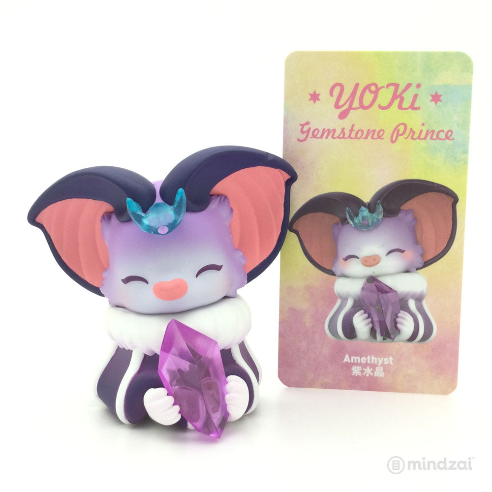 Yoki Gemstone Prince Series by Yoyo Yeung x POP MART - Amethyst