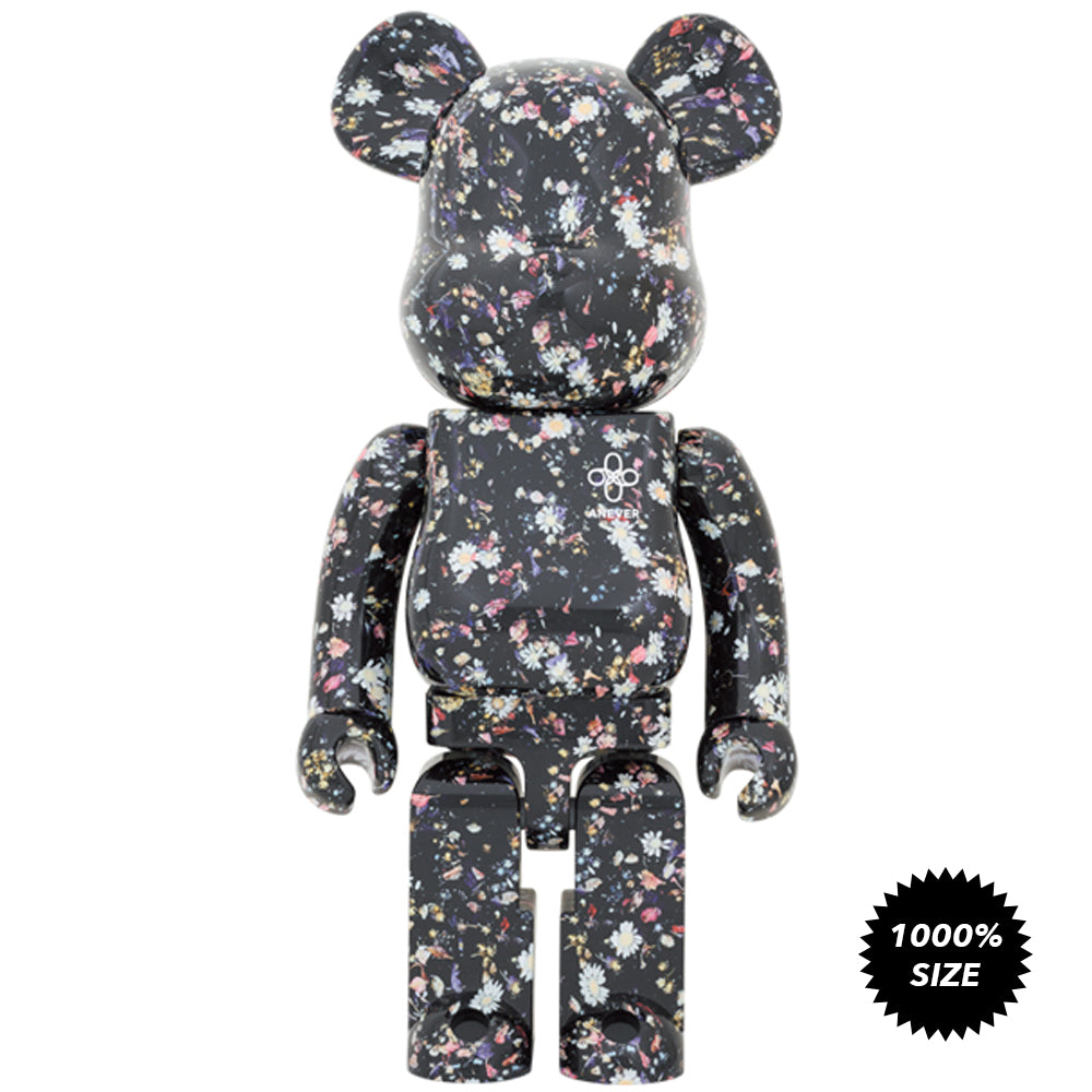 Anever Black 1000% Bearbrick by Medicom Toy