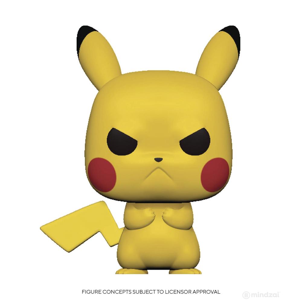 Pokemon Angry Pikachu POP Toy Figure by Funko