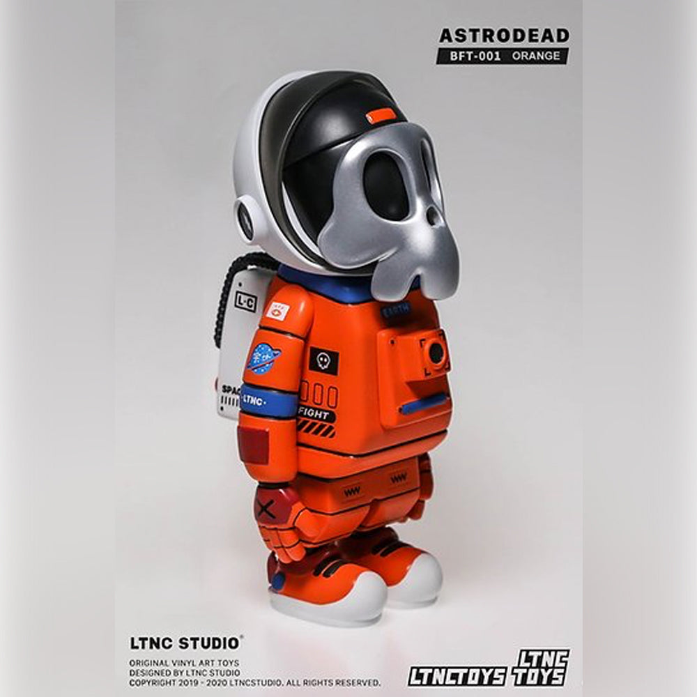 Astrodead Orange Art Toy Figure by LTNC Studio