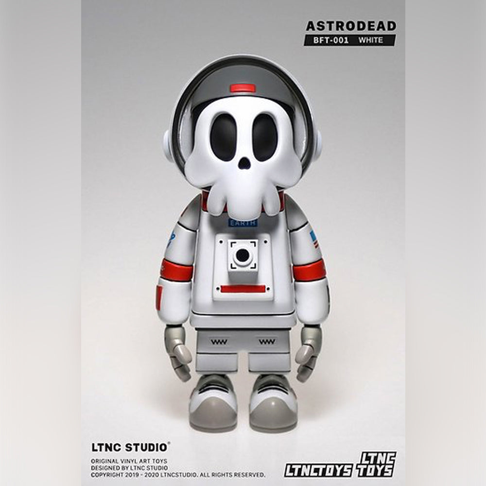 Astrodead White Art Toy Figure by LTNC Studio