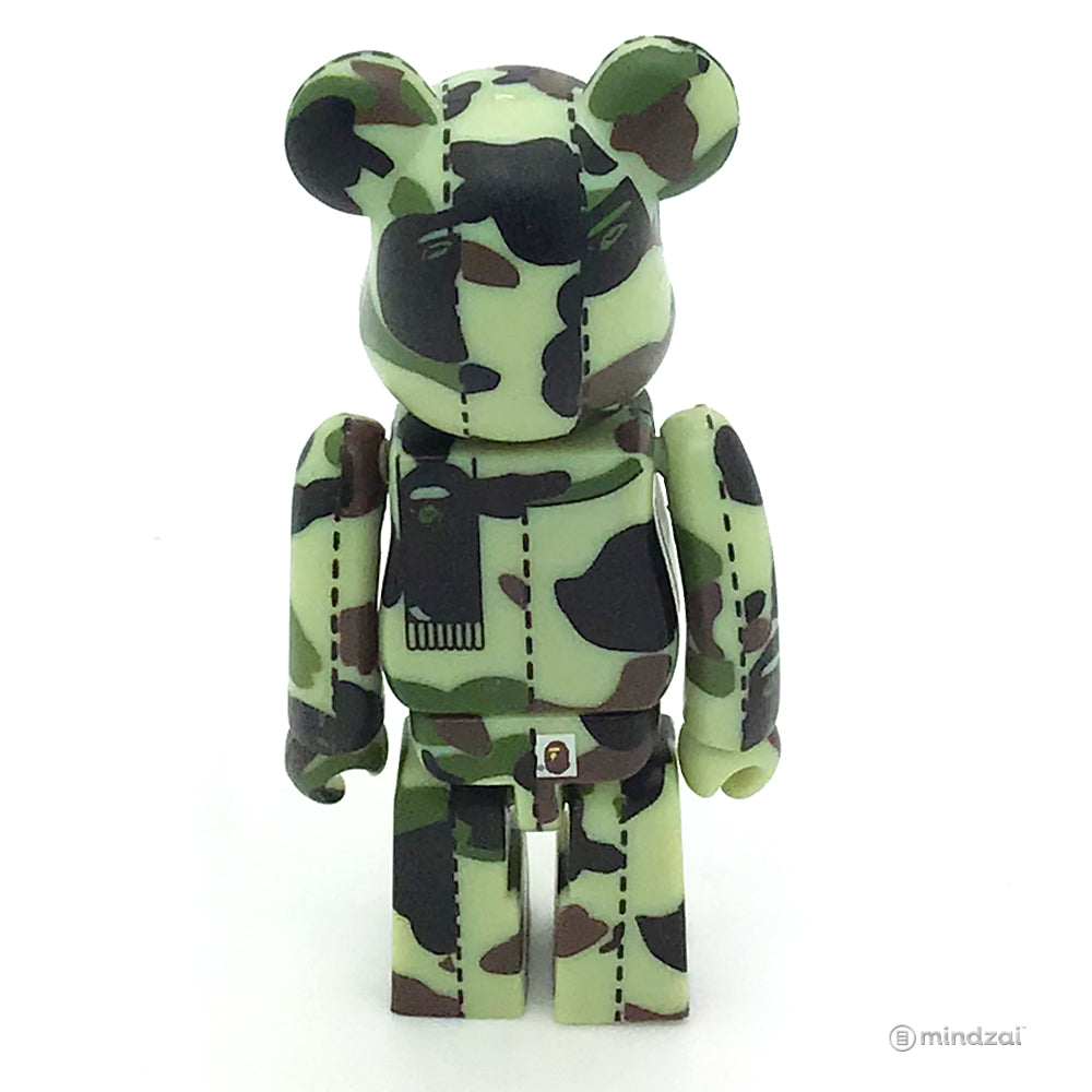 BAPE Play Series 2 Bearbrick - Bape Camo Green 100% Size