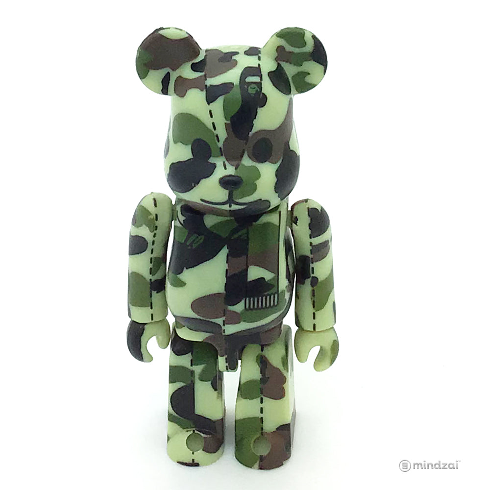 BAPE Play Series 2 Bearbrick - Bape Camo Green 100% Size