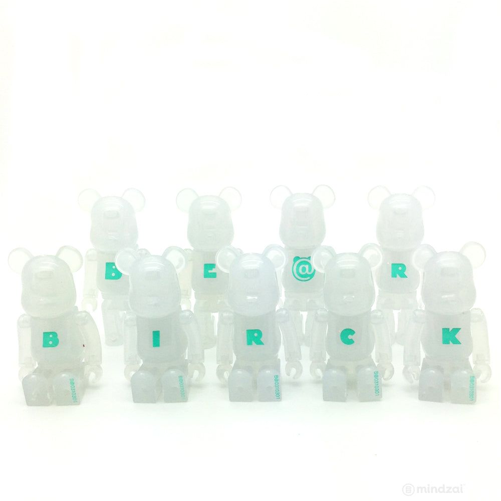 Bearbrick Series 31 - Basic Letter Full Set (9 Pcs)